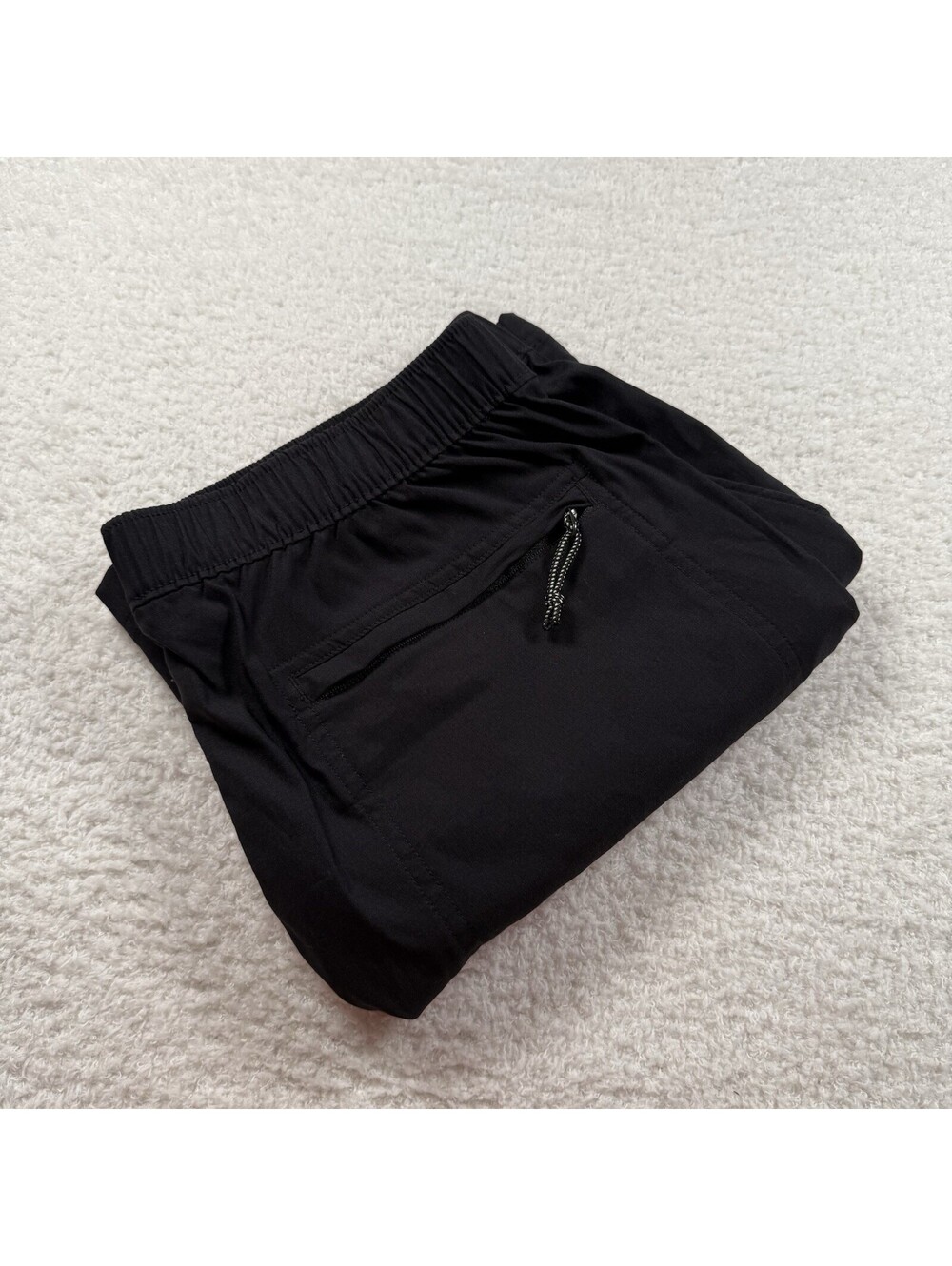 The North Face Men’s Medium Black Athletic Hiking Shorts Elastic Waist